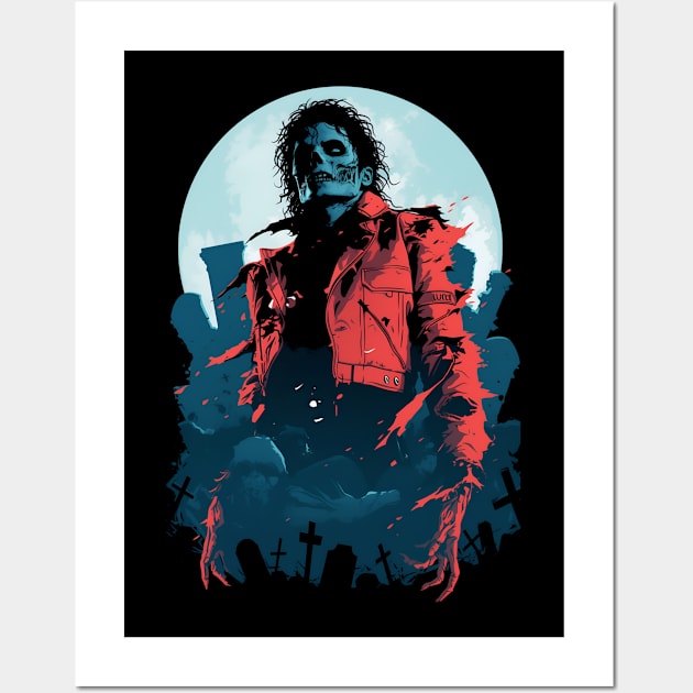 The King of the Undead - Pop Music Wall Art by Fenay-Designs